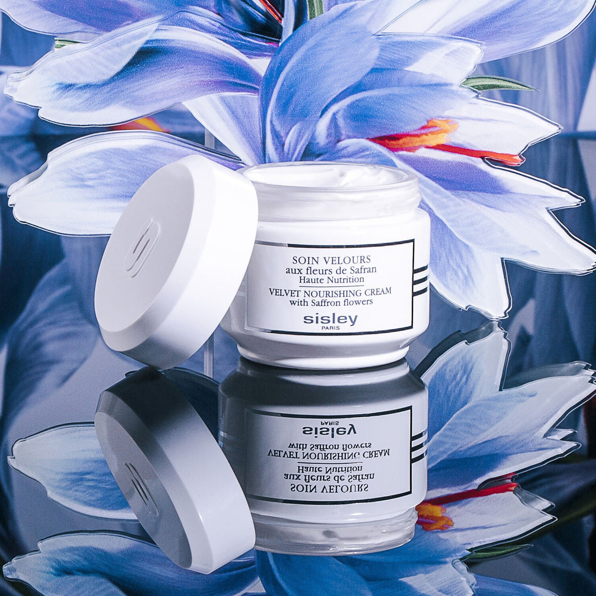 Velvet Nourishing Cream with Saffron flowers